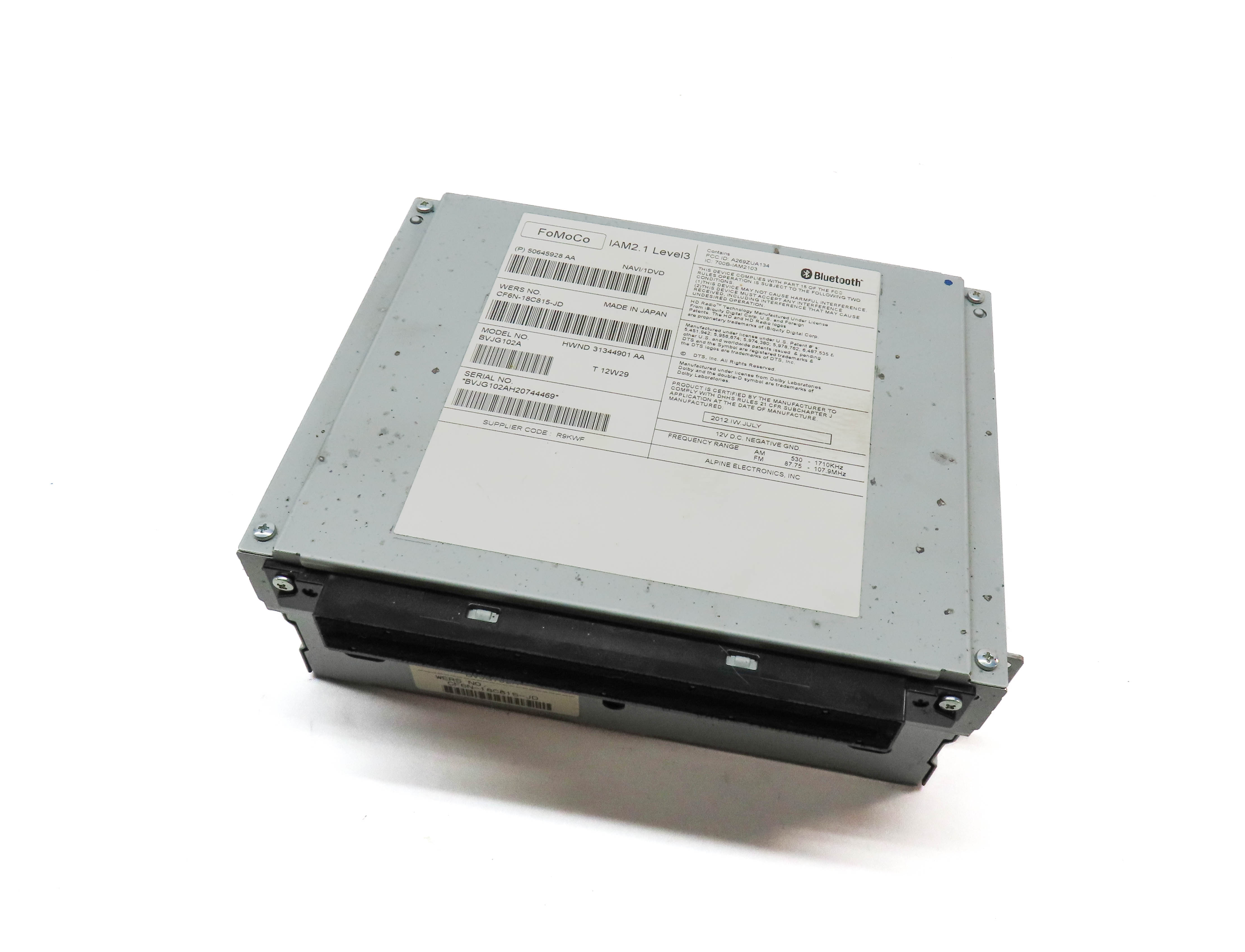 12-16 RANGE ROVER SPORT EVOQUE LR4 (L320 L405 L494 L538) CD NAV STEREO RECEIVER — exact item pictured